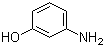 结构式 CAS# 591-27-5, 3-氨基苯酚; 间氨基苯酚