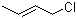 1-Chloro-2-butene molecular structure (CAS 591-97-9)
