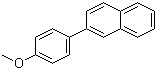 2-(4-Methoxyphenyl)naphthalene molecular structure (CAS 59115-45-6)
