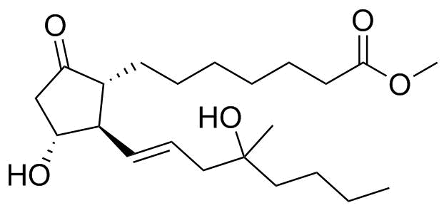 Misoprostol molecular structure (CAS 59122-46-2)