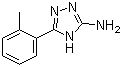5-(2-Methylphenyl)-4H-1,2,4-triazol-3-amine molecular structure (CAS 59301-23-4)