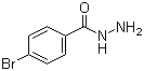 4-Bromobenzohydrazide molecular structure (CAS 5933-32-4)