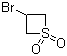 3-溴硫杂环丁烷-1,1-二氧化物分子结构 (CAS 59463-72-8)