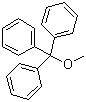 甲氧基三苯基甲烷分子结构 (CAS 596-31-6)