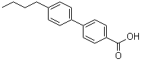 4'-Butyl-[1,1'-biphenyl]-4-carboxylic acid molecular structure (CAS 59662-46-3)