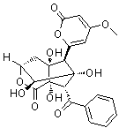 结构式 CAS# 59678-46-5, 肠道菌素