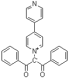 1-(1-Benzoyl-2-oxo-2-phenylethyl)-4,4'-bipyridinium inner salt molecular structure (CAS 59805-17-3)