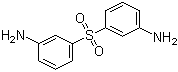 3,3'-Sulfonyldianiline molecular structure (CAS 599-61-1)