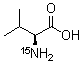 结构式 CAS# 59935-29-4, L-缬氨酸(氮-15)