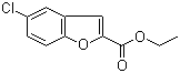 Ethyl 5-chlorobenzofuran-2-carboxylate molecular structure (CAS 59962-89-9)