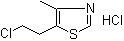 结构式 CAS# 6001-74-7, 氯美噻唑盐酸盐