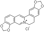 Coptisine chloride molecular structure (CAS 6020-18-4)