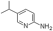 结构式 CAS# 603310-75-4, 5-异丙基吡啶-2-胺