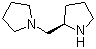 (R)-(-)-1-(2-Pyrrolidinylmethyl)pyrrolidine molecular structure (CAS 60419-23-0)