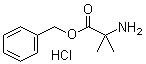 结构式 CAS# 60421-20-7, 2-氨基-2-甲基丙酸苄基酯盐酸盐