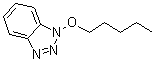 1-(戊氧基)-1,2,3-苯并三唑分子结构 (CAS 60455-00-7)