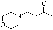 4-Morpholin-4-ylbutan-2-one molecular structure (CAS 6050-58-4)