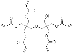 Dipentaerythritol pentaacrylate molecular structure (CAS 60506-81-2)