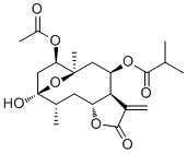 1-Acetyltagitinin A molecular structure (CAS 60547-63-9)