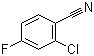 2-Chloro-4-fluorobenzonitrile molecular structure (CAS 60702-69-4)