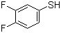 3,4-Difluorothiophenol molecular structure (CAS 60811-24-7)