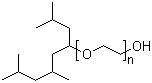 结构式 CAS# 60828-78-6, 聚乙二醇三甲基壬基醚