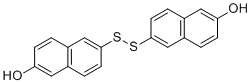 6-Hydroxy-2-naphthyl disulfide molecular structure (CAS 6088-51-3)
