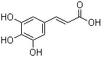 3,4,5-Trihydroxycinnamic acid molecular structure (CAS 6093-59-0)
