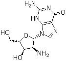 2'-Amino-2'-deoxyguanosine molecular structure (CAS 60966-26-9)
