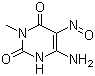 6-Amino-5-nitroso-3-methyluracil molecular structure (CAS 61033-04-3)