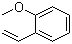 structure of CAS# 612-15-7, 2-Vinylanisole