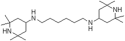 结构式 CAS# 61260-55-7, N,N'-双-(2,2,6,6-四甲基-4-哌啶基)-1,6-己二胺