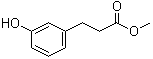 结构式 CAS# 61389-68-2, 3-羟基苯丙酸甲酯