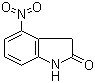 4-Nitro-1,3-dihydro-2H-indol-2-one molecular structure (CAS 61394-51-2)