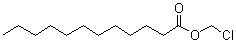 Chloromethyl laurate molecular structure (CAS 61413-67-0)