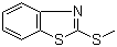 2-Methylmercaptobenzothiazole molecular structure (CAS 615-22-5)