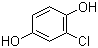 结构式 CAS# 615-67-8, 氯氢醌; 2-氯-1,4-苯二酚; 2-氯-1,4-二羟基苯