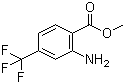 structure of CAS# 61500-87-6, Methyl 2-amino-4-(trifluoromethyl)benzoate;2-Amino-4-trifluoromethylbenzoic acid methyl ester