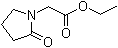 Ethyl 2-oxo-1-pyrrolidineacetate molecular structure (CAS 61516-73-2)