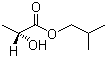(+)-Isobutyl D-lactate molecular structure (CAS 61597-96-4)