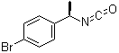 (R)-1-Bromo-4-(1-isocyanatoethyl)benzene molecular structure (CAS 618461-78-2)