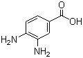 3,4-Diaminobenzoic acid molecular structure (CAS 619-05-6)