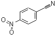 结构式 CAS# 619-72-7, 对硝基苯甲腈