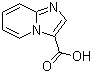 咪唑并[1,2-a]吡啶-3-甲酸分子结构 (CAS 6200-60-8)