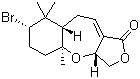 (3aR,4aS,7S,8aS)-7-溴-3a,4a,5,6,7,8,8a,9-八氢-4a,8,8-三甲基呋喃并[3,4-b][1]苯并氧杂卓-1(3H)-酮分子结构 (CAS 62003-89-8)
