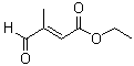 结构式 CAS# 62054-49-3, (E)-4-氧代-3-甲基-2-丁烯酸乙酯