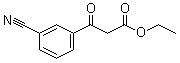 3-(3-Cyanophenyl)-3-oxopropanoic acid ethyl ester molecular structure (CAS 62088-13-5)