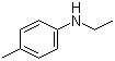 structure of CAS# 622-57-1, N-Ethyl-4-methylaniline;N-Ethyl-p-toluidine; p-Methyl-N-ethylaniline
