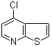 结构式 CAS# 62226-17-9, 4-氯噻吩并[2,3-b]吡啶