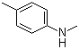 4-Methyl-N-methylaniline molecular structure (CAS 623-08-5)